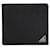 Prada Saffiano Triangular Logo Wallet Black  - view 1