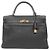 Hermès Schwarze Kelly Bag Square mit Stamp