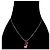 Dior Collar Red Trotter de plata - vista 5