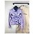 Louis Vuitton Giacca in denim con cappuccio Monogram e frange Multicolore - vista 5
