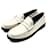 Saint Laurent Mocassini Penny Monogram Bianco - vista 2