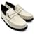 Saint Laurent Mocassini Penny Monogram Bianco - vista 3