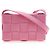 Bottega Veneta Borsa Cassette Intrecciato Rosso - vista 3