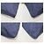 Gucci Borsa a tracolla Sima Nylon Blu - vista 7