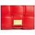 Bottega Veneta Borsa Cassette Intrecciato da donna Rosso - vista 9