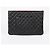 Chanel Clutch Caviar Classic Large Nero - vista 4