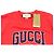 Gucci Bestickter Sweatshirt aus Baumwolljersey Rot - Ansicht 10