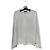 Loro Piana Silberfarbene Strickware Damen