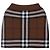Burberry Minifalda de jacquard de lana a cuadros para mujer Negro - vista 9