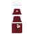 Isabel Marant HALEY Bestickter Logo Bucket Hat Raspberry Rot  - Ansicht 2
