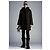 Moncler Chaqueta larga de plumón DOMBES Negro - vista 4