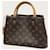 Louis Vuitton Borsa a spalla Monogram Montaigne BB Marrone - vista 2