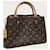 Louis Vuitton Borsa a spalla Monogram Montaigne BB Marrone - vista 3