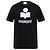 Isabel Marant KARMAN Leinen-T-Shirt Schwarz Mehrfarben