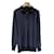 Loro Piana Kaschmir-Strickpullover mit Half-Zip Blau  - Ansicht 1