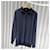 Loro Piana Kaschmir-Strickpullover mit Half-Zip Blau  - Ansicht 2