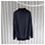 Loro Piana Kaschmir-Strickpullover mit Half-Zip Blau  - Ansicht 6