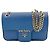 Prada Borsa a tracolla con catena in Saffiano Blu