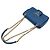 Prada Borsa a tracolla con catena in Saffiano Blu - vista 5