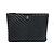 Chanel Clutch Caviar Chevron New Medium Nero