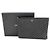 Chanel Clutch Caviar Chevron New Medium Nero - vista 8