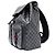 Louis Vuitton Zaino Utility Damier Graphite Multicolore - vista 3
