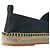 Off White Espadrillas in tela con logo da donna Nero - vista 10