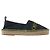 Off White Espadrillas in tela con logo da donna Nero - vista 2