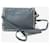Prada Borsa a Tracolla Etiquette Studded Blue - vista 3
