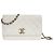 Chanel Borsa a tracolla Classic CC WOC Bianco