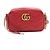 Marmont Gucci Kleine Matelassé Schultertasche oder Crossbody-Tasche mit Kette
