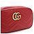 Marmont Gucci Kleine Matelassé Schultertasche oder Crossbody-Tasche mit Kette - Ansicht 4