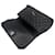 Chanel Borsa Medium Flap Coco Handle in Caviar Nero - vista 7