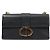 Dior Borsa a tracolla Montaigne con catena nera Nero