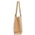 Chanel Sac à épaule Big CC Chain en agneau beige - vue 2