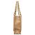 Chanel Borsa a tracolla beige con grande catena CC Marrone - vista 2