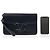 Valentino Clutch in pelle Logo Nero - vista 6