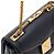 Valentino Borsa a tracolla in pelle con catena e borchia da donna ILK Nero - vista 8