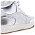 Saint Laurent Sneakers mid-top in pelle grana per donna AAAWS Argento - vista 10