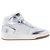 Saint Laurent Sneakers mid-top in pelle grana per donna AAAWS Argento - vista 2