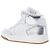 Saint Laurent Sneakers mid-top in pelle grana per donna AAAWS Argento - vista 3