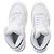 Saint Laurent Sneakers mid-top in pelle grana per donna AAAWS Argento - vista 6
