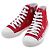 Burberry Sneakers alte monogramma Teddy Bear per bambini MINI LARKHALL HT Rosso