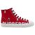 Burberry Sneakers alte monogramma Teddy Bear per bambini MINI LARKHALL HT Rosso - vista 2