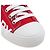 Burberry Sneakers alte monogramma Teddy Bear per bambini MINI LARKHALL HT Rosso - vista 9