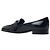 Prada Mocassini in pelle verniciata da donna Nero - vista 3