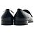 Prada Mocassini in pelle verniciata da donna Nero - vista 4