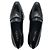Prada Mocassini in pelle verniciata da donna Nero - vista 6