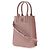 Burberry Borsa Micro Francis Phone Tote in pelle martellata Rosso - vista 2