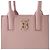 Burberry Borsa Micro Francis Phone Tote in pelle martellata Rosso - vista 7